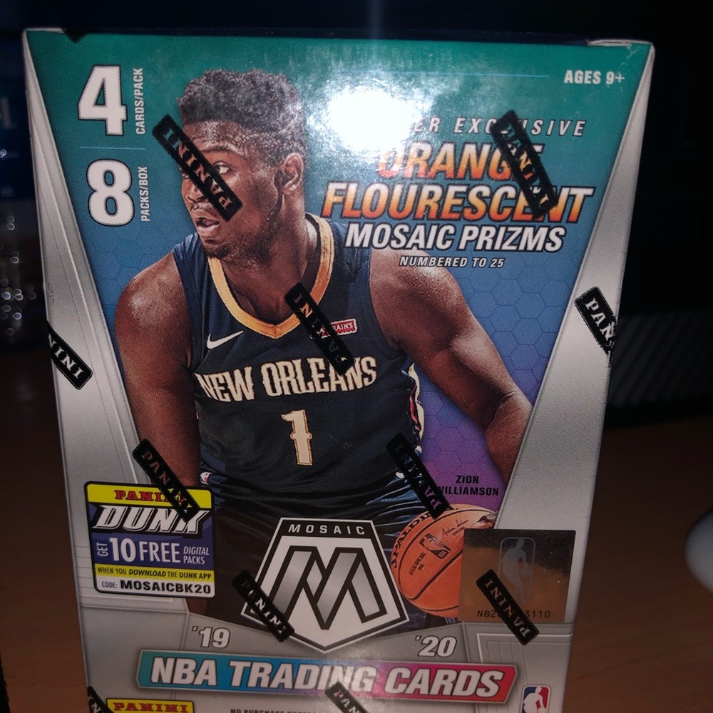 Mosaic panini basketball cards